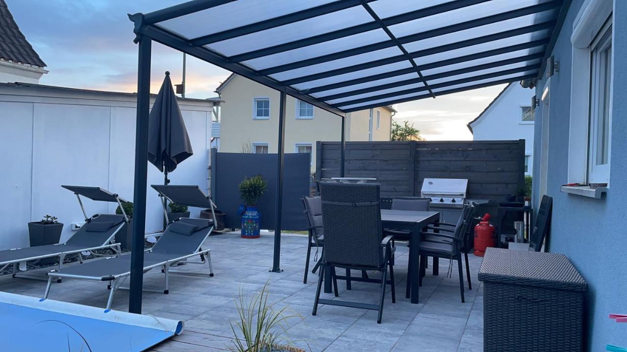 Modern House With Pool - 3 Bedrooms 2 Bathrooms Memmingen Zewnętrze zdjęcie